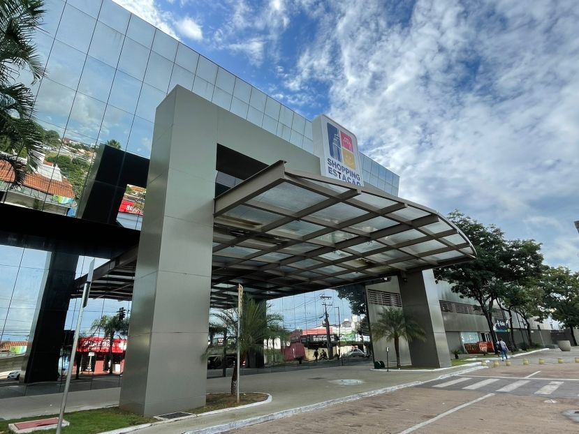 Fachada do Shopping Estação Goiânia