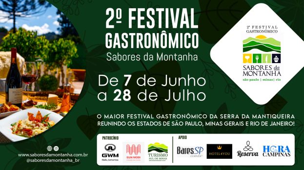 Gastronomia nas alturas: Festival Sabores da Montanha aquecerá inverno em cidades de SP, MG e RJ