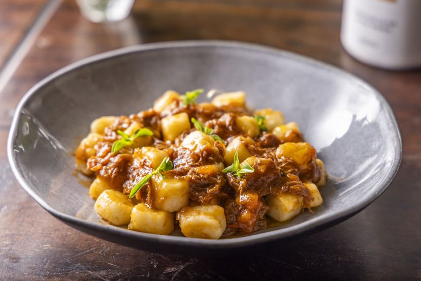 Gnocchi al ragù di 3 carni