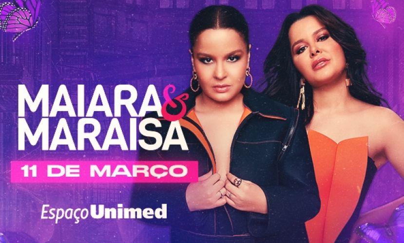 Maiara e Maraisa preparam grande show no Espaço Unimed