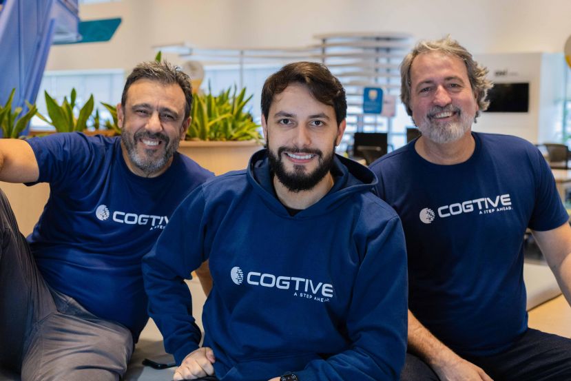 Cândido Ouro Preto, Reginaldo Ribeiro e Ricardo Borgatti Neto, founders da COGTIVE