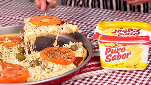 Pizza de Liquidificador