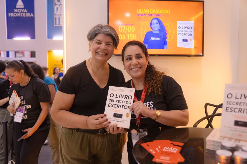 Lilian Cardoso estreia na literatura e fica entre os mais vendidos da editora na Bienal do Livro Rio