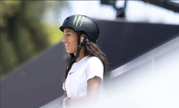 Rayssa é vice na etapa de Paris do Street League