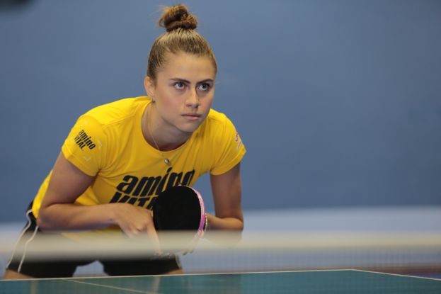 Bruna Takahashi, atleta do tênis de mesa, é integrante do Time Ajinomoto
