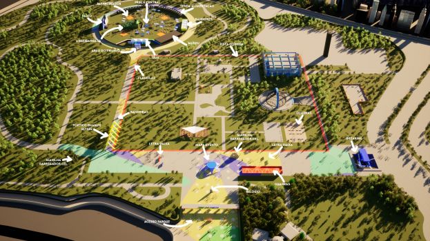Mapa do evento