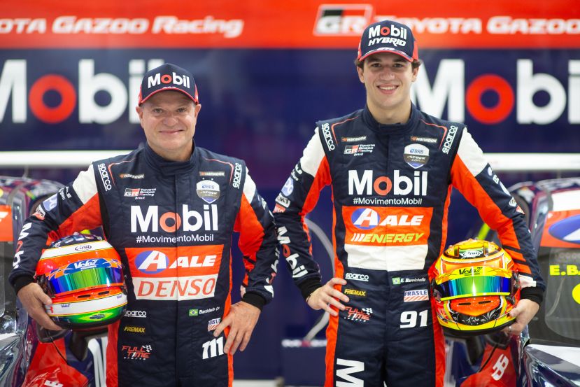 Dudu Barrichello é o novo piloto da equipe Mobil™ Full Time Sports e passa a correr ao lado do pai em 2023