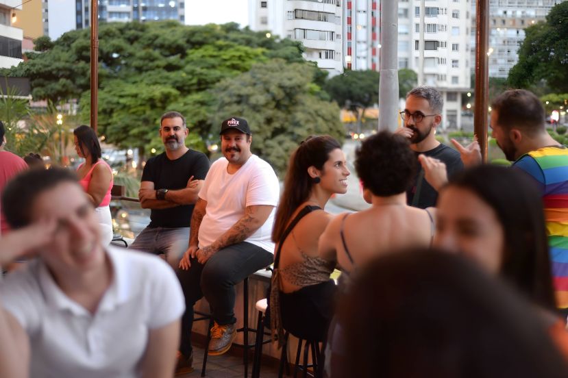 Vitor Velloso e Caio Soter Bar Pirex