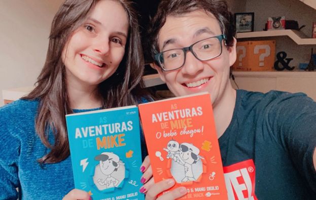 Gabriel Dearo e Manu Digilio
